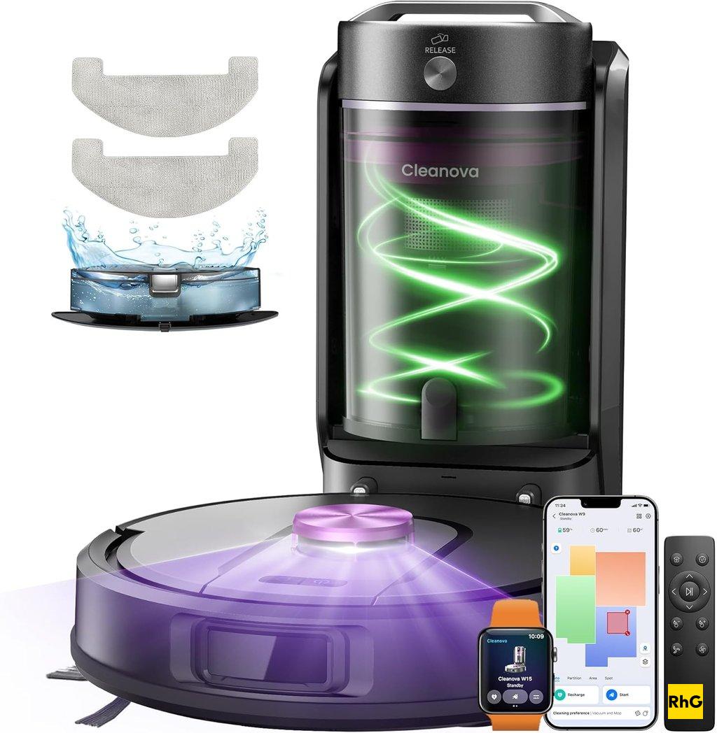 Vexilar W15 Robot Aspirador y Fregasuelos 10000Pa
